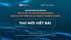 THƯ MỜI VIẾT BÀI HỘI THẢO KHOA HỌC QUỐC GIA