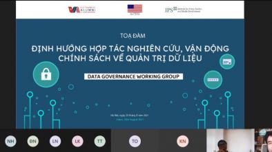 Tọa đàm 'Định hướng hợp tác nghiên cứu, vận động chính sách về quản trị dữ liệu' 