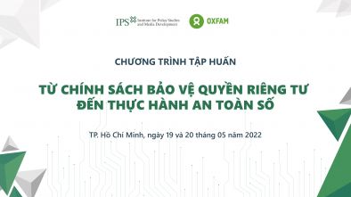 Tập huấn 'Từ chính sách bảo vệ quyền riêng tư đến thực hành an toàn số'