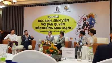 Tọa đàm "Học sinh, sinh viên với bản quyền trên không gian mạng"