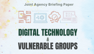 Joint Agency Briefing Paper: Digital Technology & Vulnerable Groups