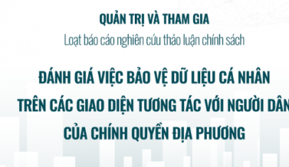 Báo cáo Đánh giá việc bảo vệ dữ liệu cá nhân trên các giao diện tương tác với người dân