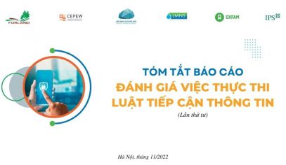 Tóm tắt Báo cáo Đánh giá việc thực thi Luật tiếp cận thông tin (Lần thứ tư)