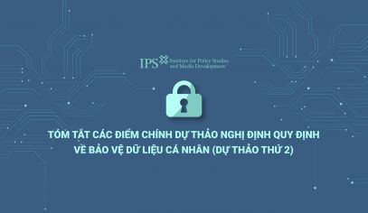 [IPS_2/2021] Tóm tắt các điểm chính Dự thảo Nghị định quy định về bảo vệ dữ liệu cá nhân