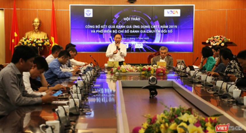 Hội thảo công bố kết quả đánh giá mức độ ứng dụng CNTT năm 2019 và phổ biến Bộ chỉ số đánh giá chuyển đổi số