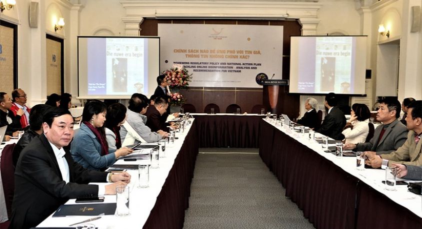Hội thảo Chính sách nào để ứng phó với tin giá, thông tin không chính xác?
